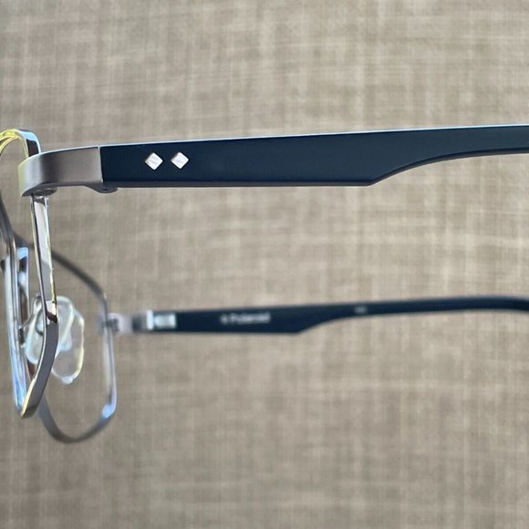 Polariod Men Sunglasses/Eyeglasses Black/Silver Tone PLD2040S FAEY 59[]15 135 - Picture 6 of 12